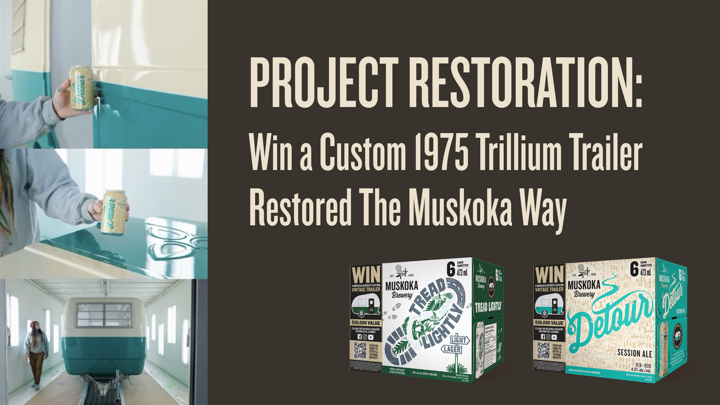 Project Restoration: Win a Custom 1975 Trillium Trailer Restored The Muskoka Way