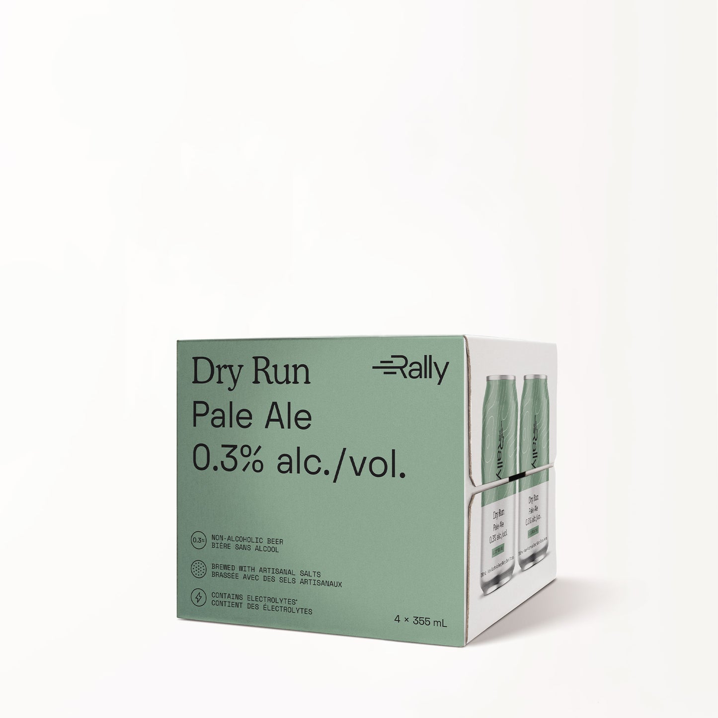Rally Dry Run Alcohol-Free Pale Ale