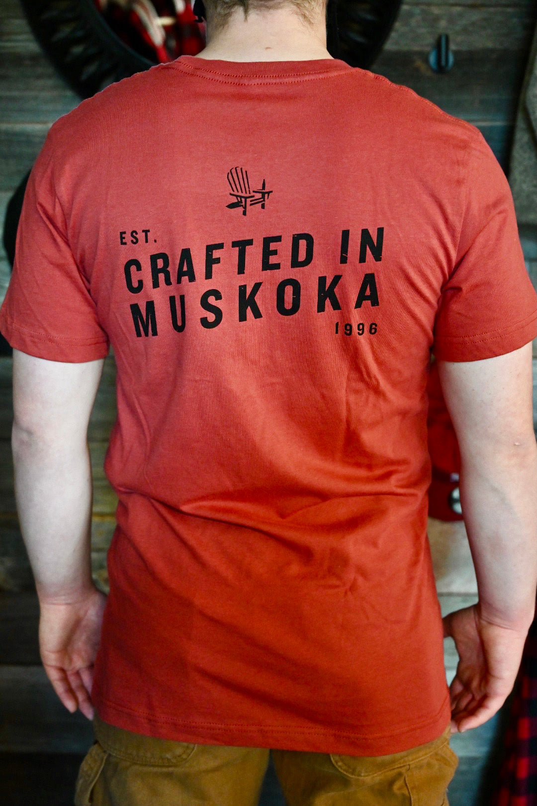 Distressed Rust Tee