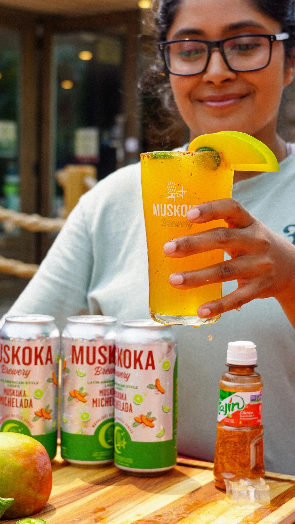Wake up, it’s Michelada season!🍋‍🟩🍺⭐️🥭🍅   How are