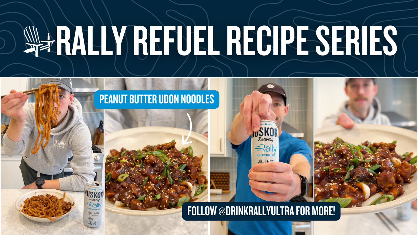 Rally Refuel Series: Peanut Butter Udon Noodles