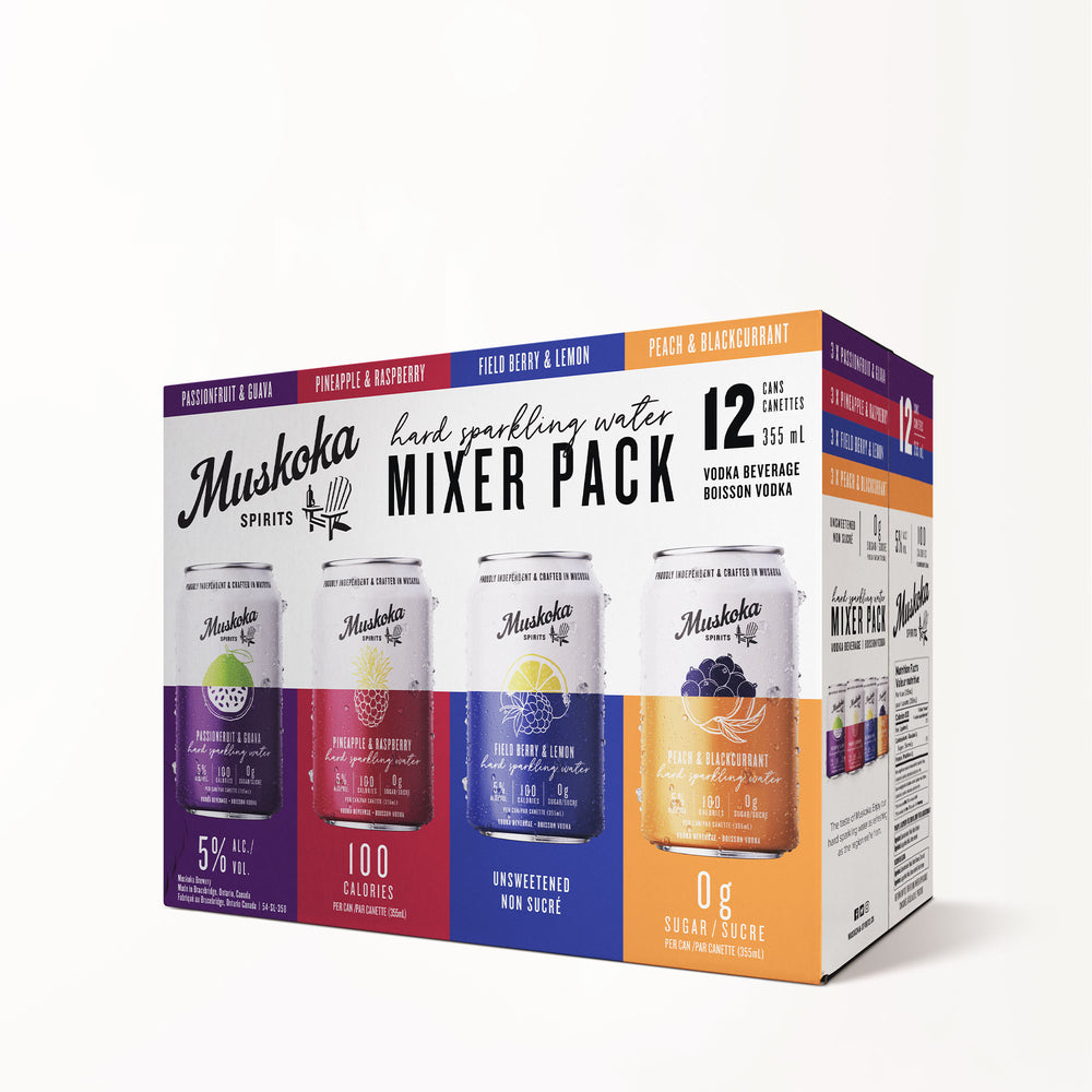 Hard Sparkling Water Mixer 12 Pack