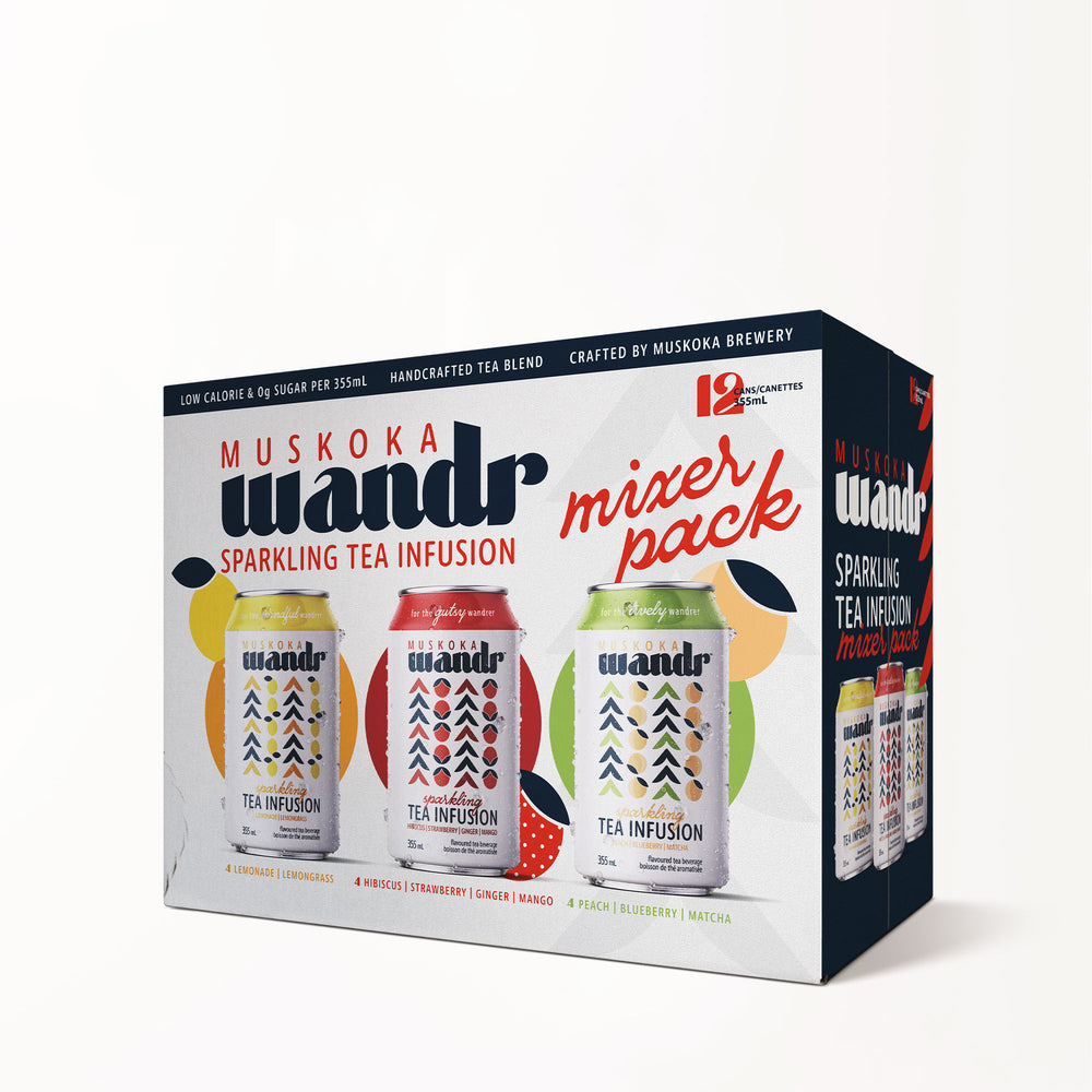 Wandr Sparkling Tea Infusion Mixer Pack