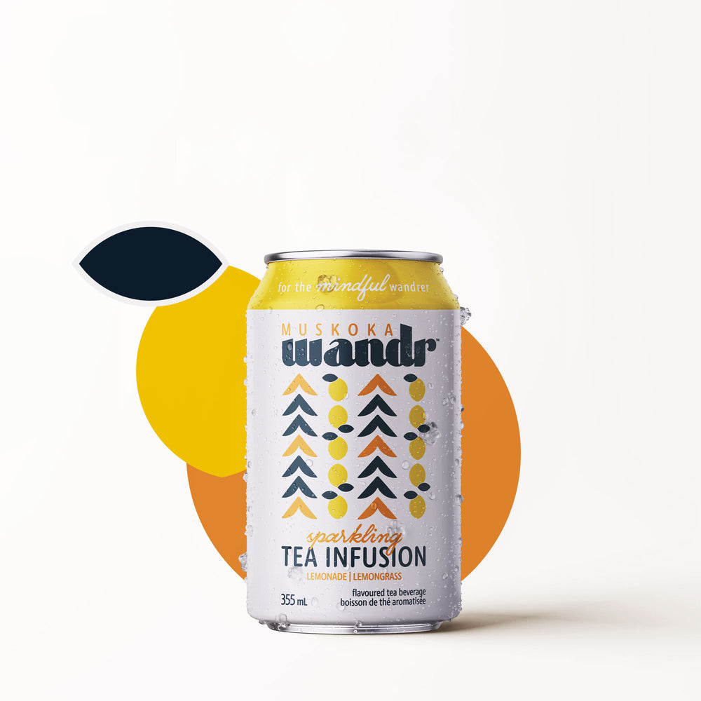 Wandr Sparkling Tea Infusion - Lemonade