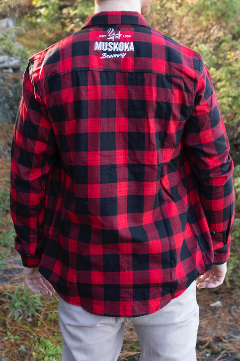 Red Long Sleeve Plaid Button-Down – Muskoka Brewery Hop Shop