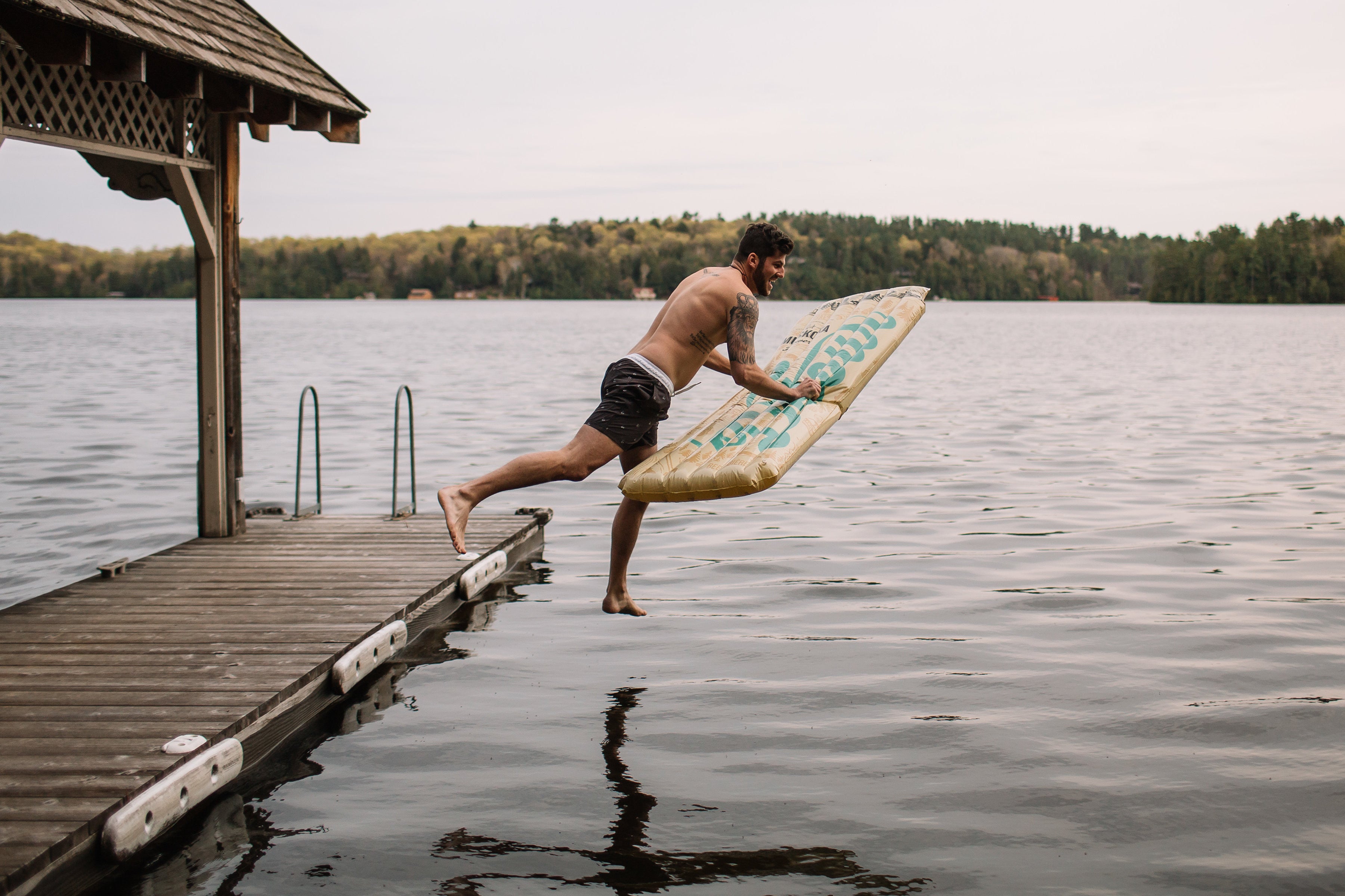 Tall Can Pool Floatie Muskoka Brewery Hop Shop